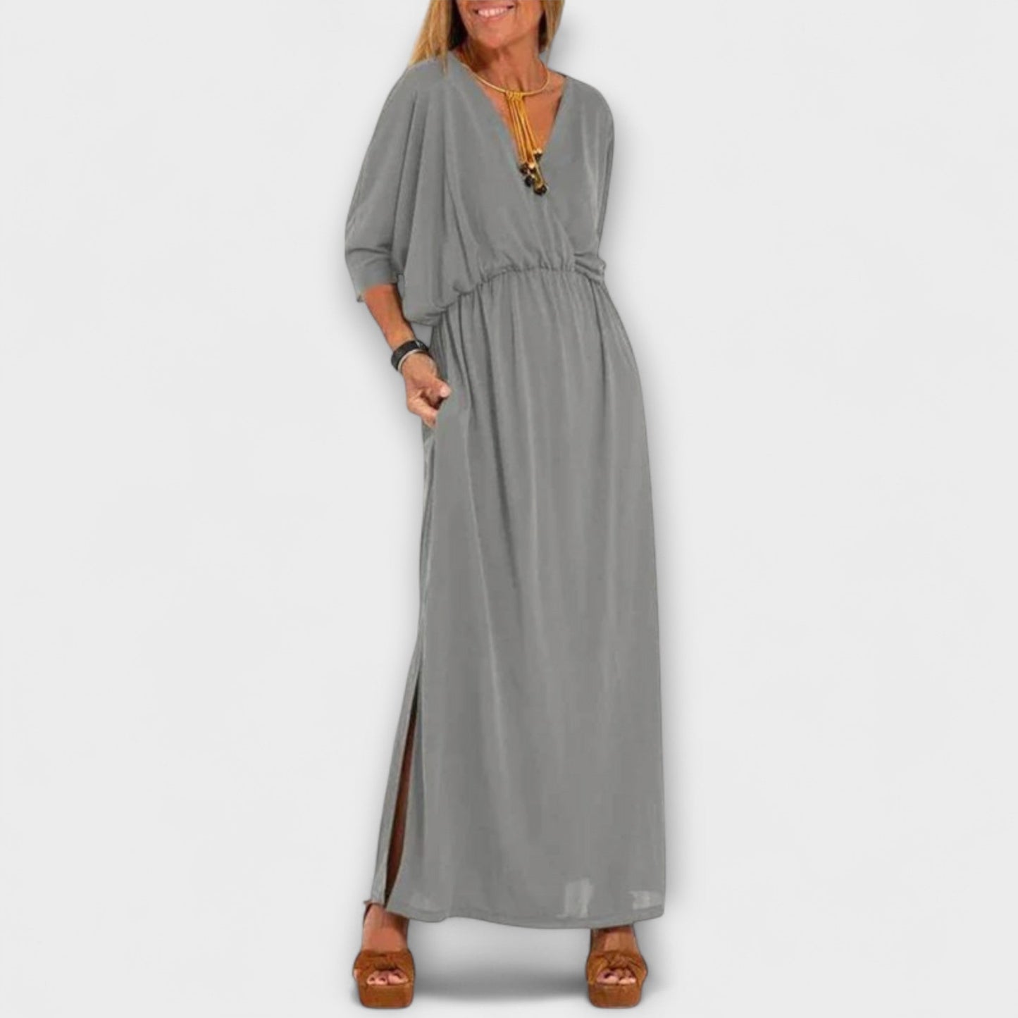 Robe Maxi Vintage pour un Style Sans Effort