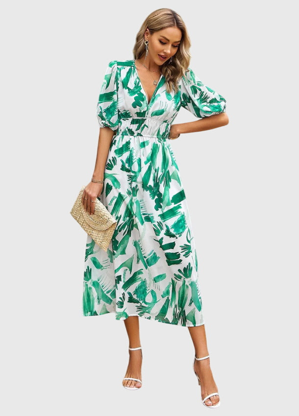 Robe Midi Florale Chic pour Toutes les Occasions