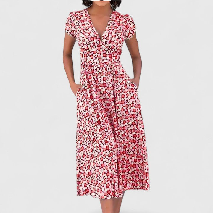Robe Midi Roseanna en Tissu Doux pour Toutes les Occasions