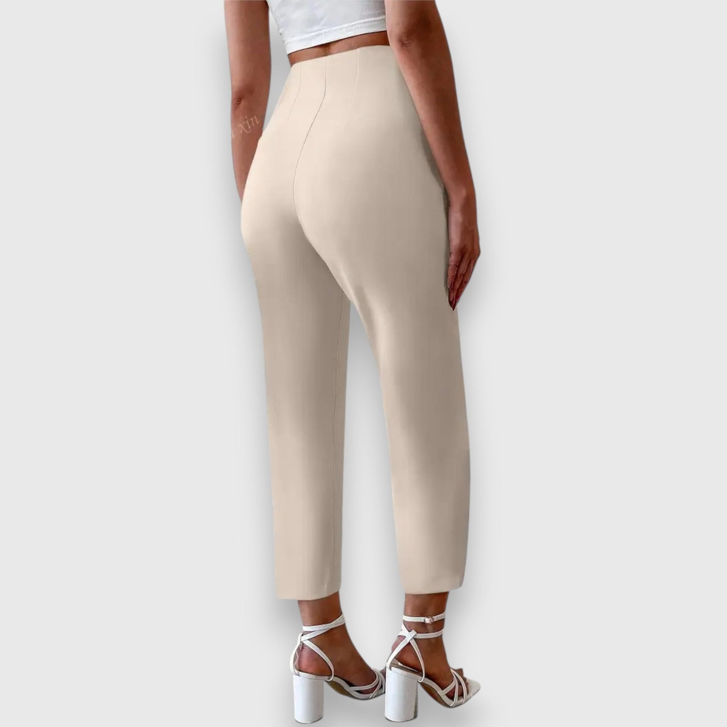 Verena - Pantalon Taille Haute Chic pour Toutes les Occasions