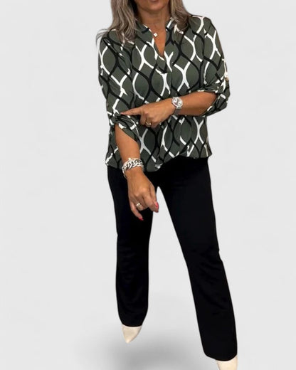 Blouse Chic pour le Bureau et les Soirées