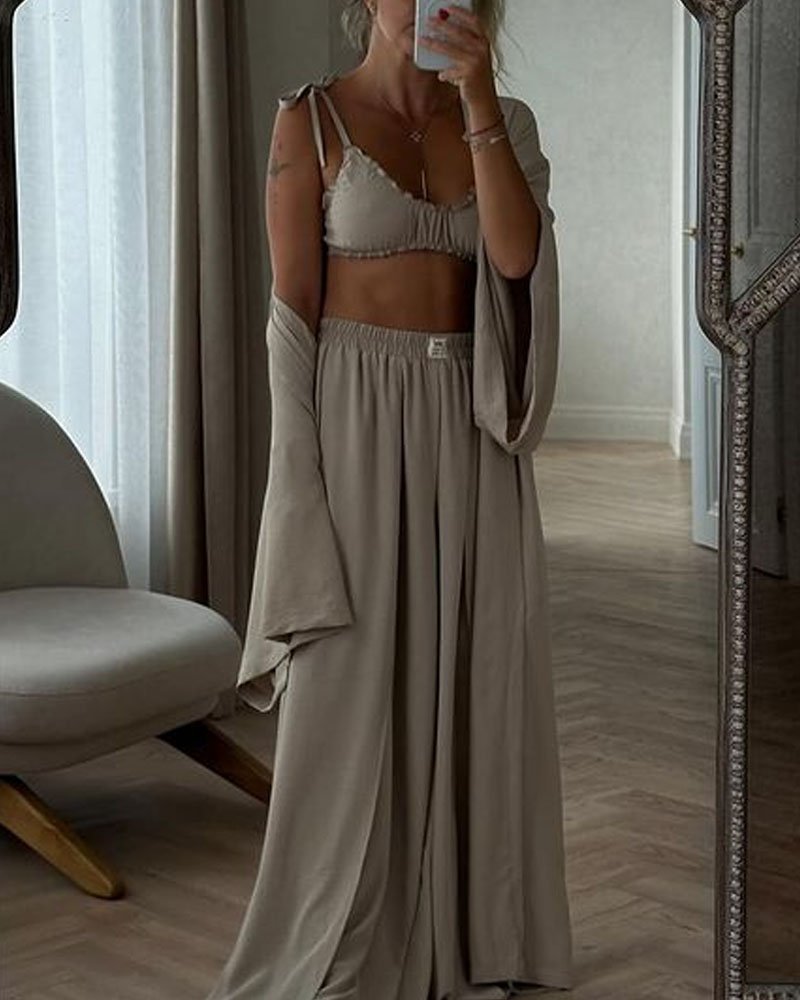 Iana | Ensemble de Cardigan Tricoté Élégant pour un Usage Quotidien