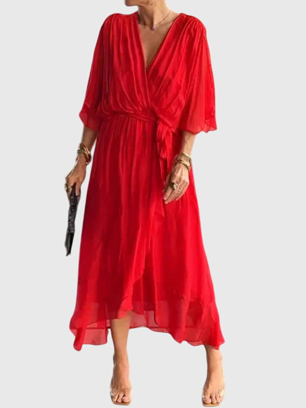 Bethany | Robe de Soirée Chic en Tissu Doux