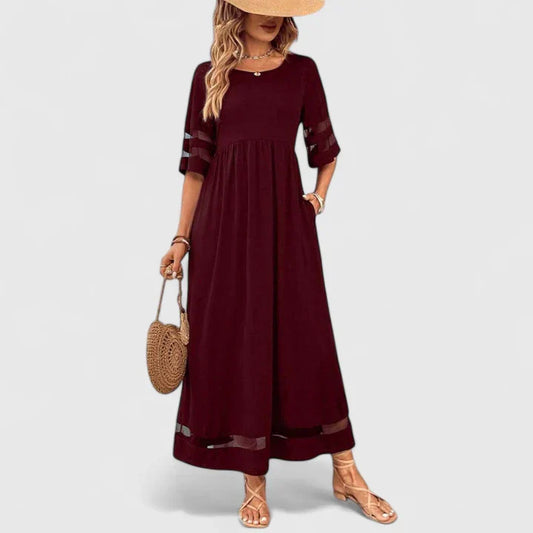 Delymarina | Robe Midi Chic pour Toutes les Occasions