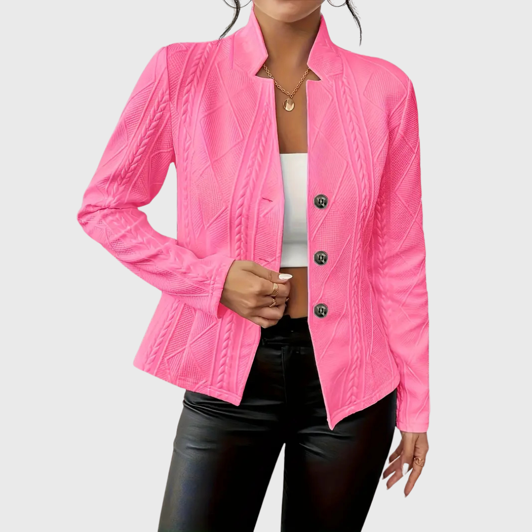 Sally - Blazer Chic pour le Bureau & les Sorties du Soir