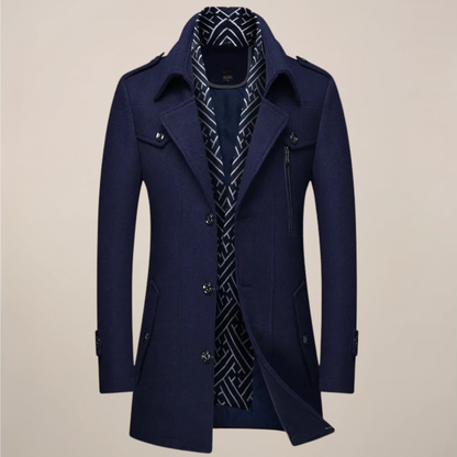 Manteau en Laine pour Hommes pour l'Hiver