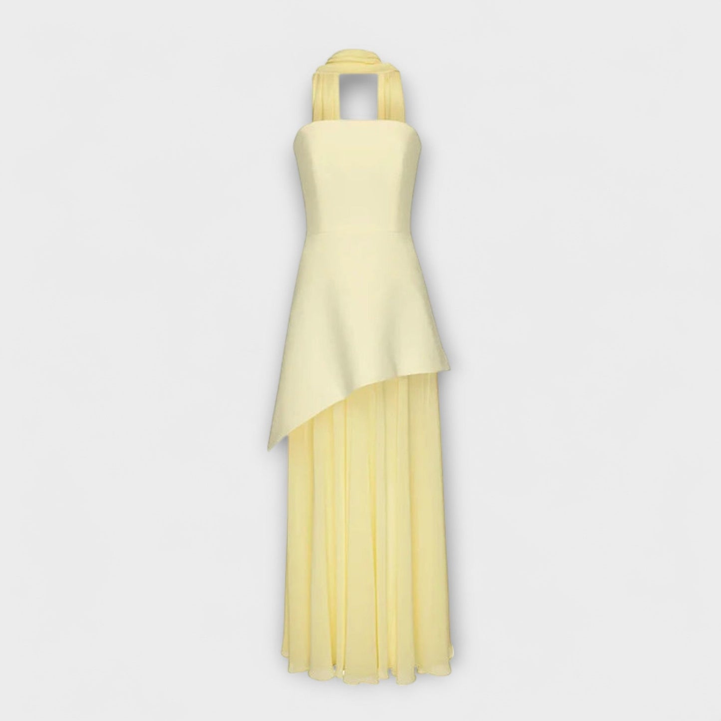Robe Maxi en Chiffon pour Occasions Spéciales