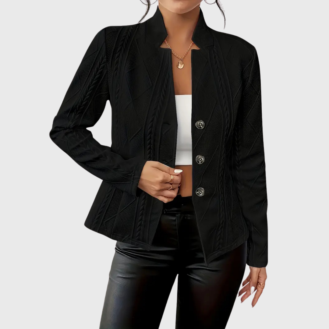 Sally - Blazer Chic pour le Bureau & les Sorties du Soir