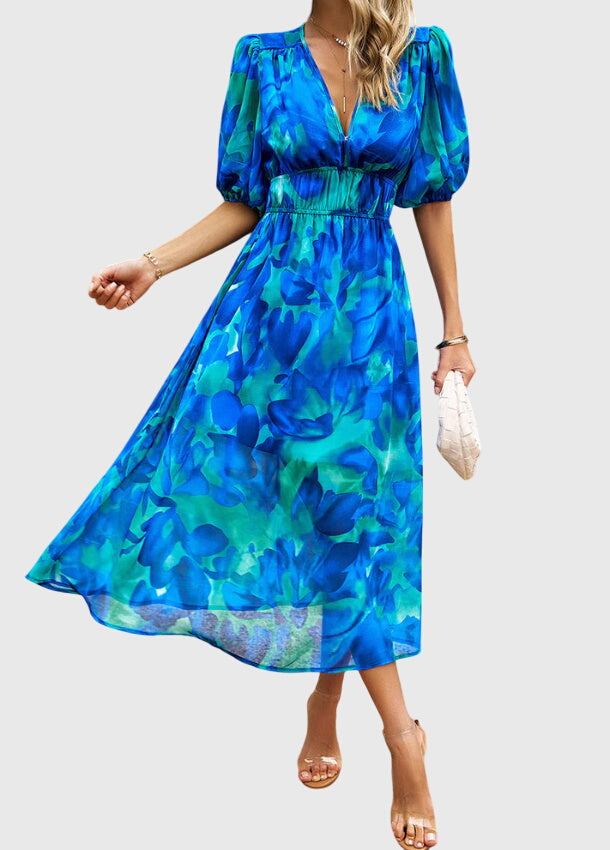 Robe Midi Florale Chic pour Toutes les Occasions