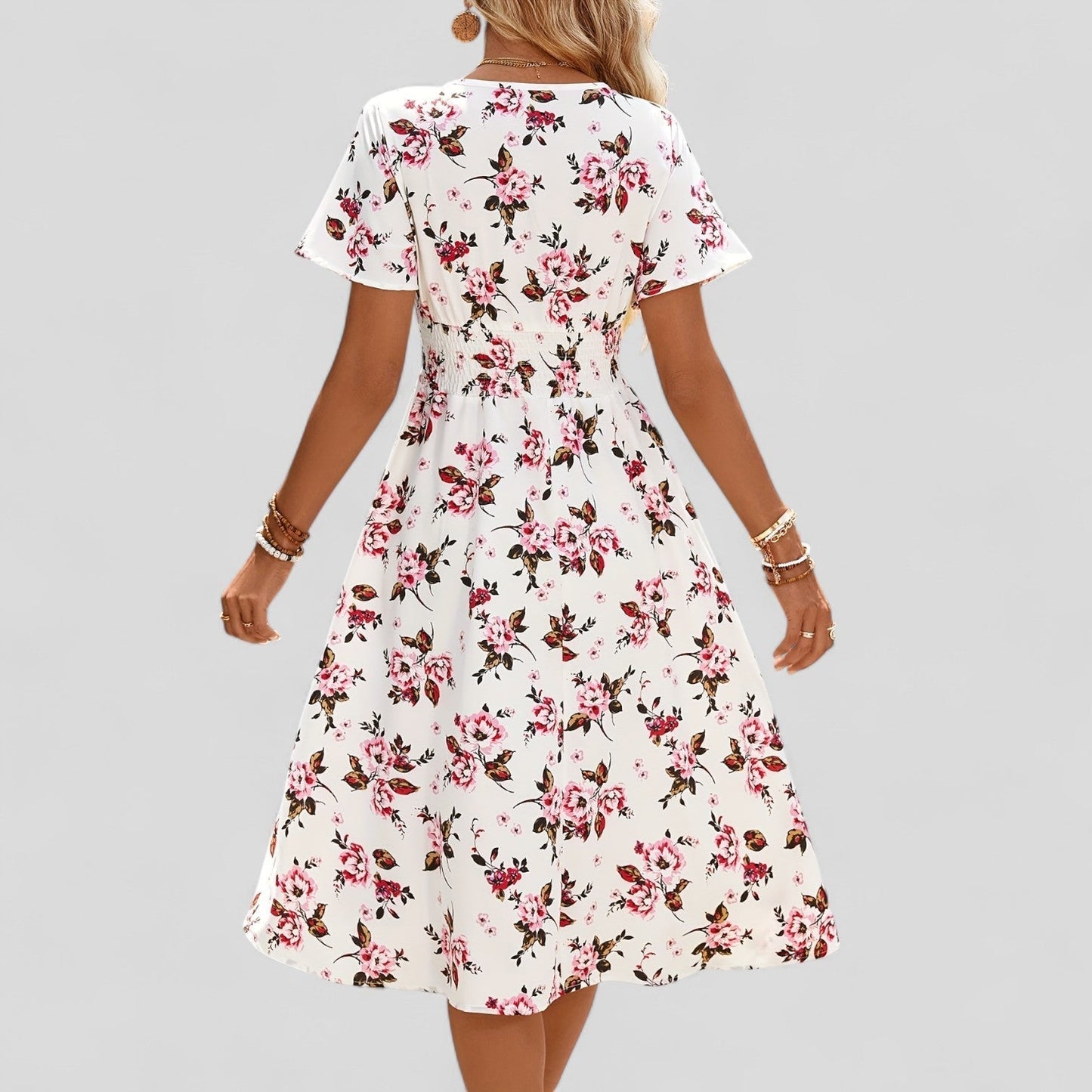 Gretalise | Robe Midi Chic d'Été pour Toutes les Occasions