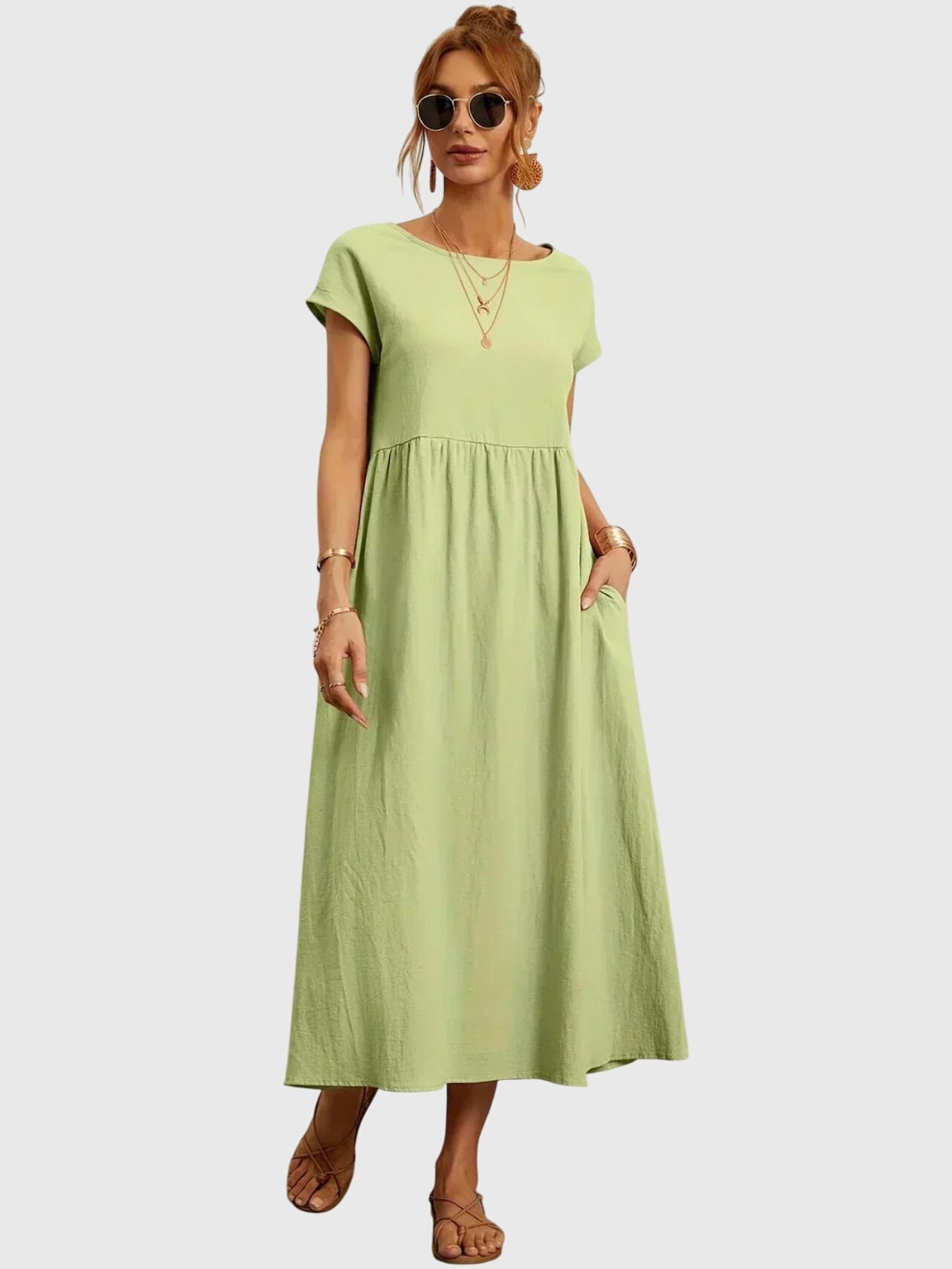 Giselle™ - Robe de Poche Chic pour Toute Occasion