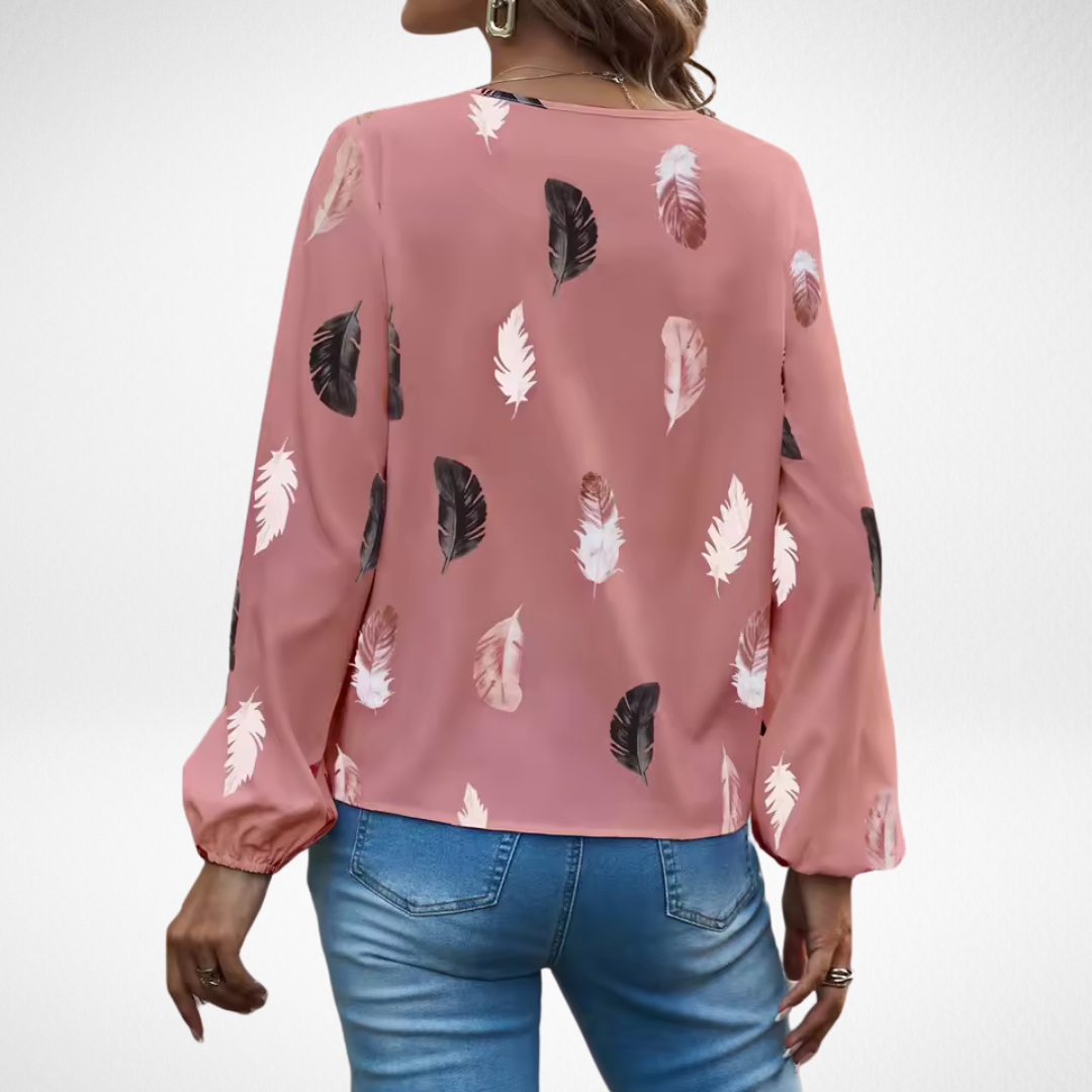 Nicole™ | Blouse Chic pour le Bureau et les Soirées