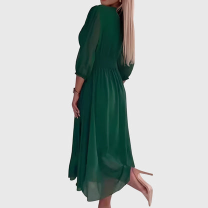 Chloe™ | Robe de Soirée en Chiffon Soie