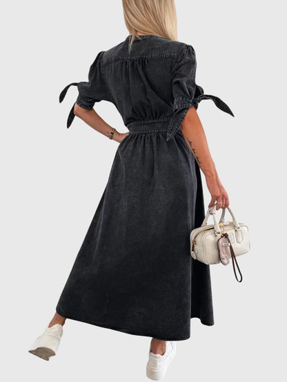 Sophia™ | Robe en Jean Chic pour Chaque Occasion