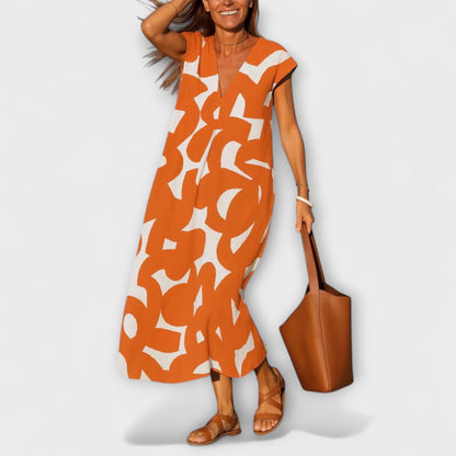 Linae – Robe V-Cou pour Toutes les Occasions