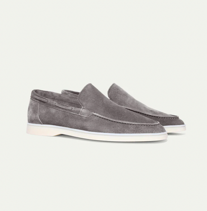 Chaussures Slip-On en Suède Xavier pour Occasions Élégantes