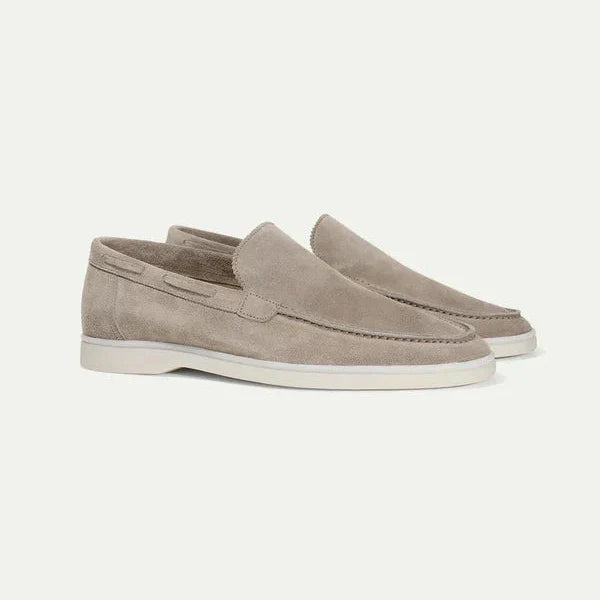 Chaussures Slip-On en Suède Xavier pour Occasions Élégantes