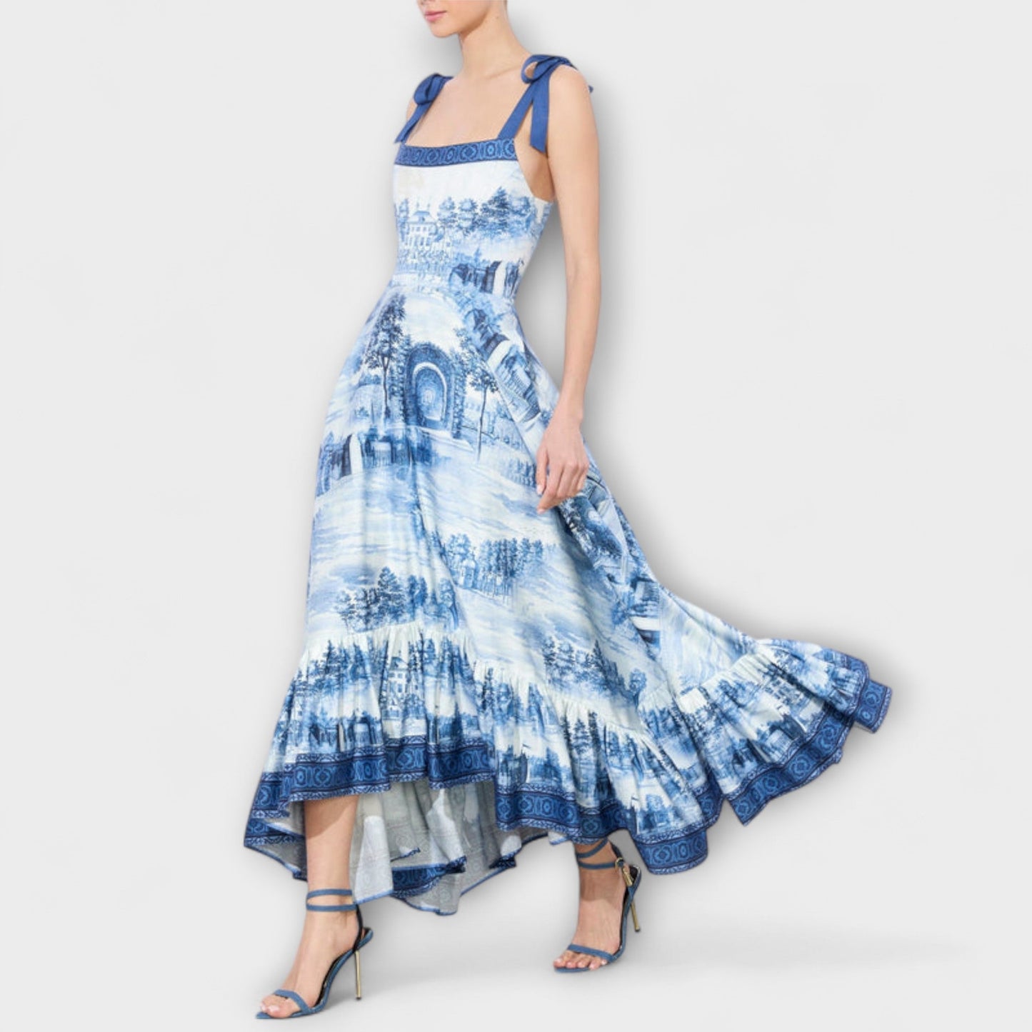 Lucia - Robe Maxi Florale pour Chaque Occasion