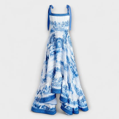 Lucia - Robe Maxi Florale pour Chaque Occasion