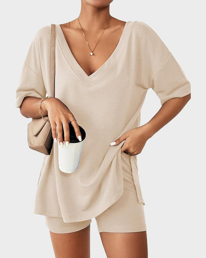 Camilla | Ensemble de détente en tricot chic pour un usage quotidien