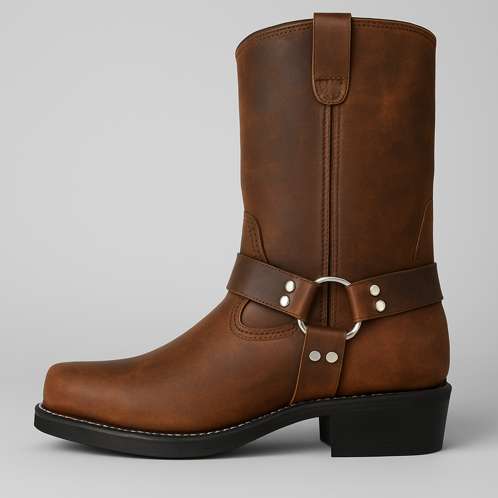 Brooklyn | Bottes de cowboy d'hiver pour femmes avec boucle pour un style chic