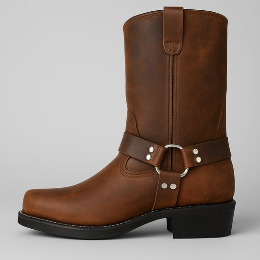 Brooklyn | Bottes de cowboy d'hiver pour femmes avec boucle pour un style chic