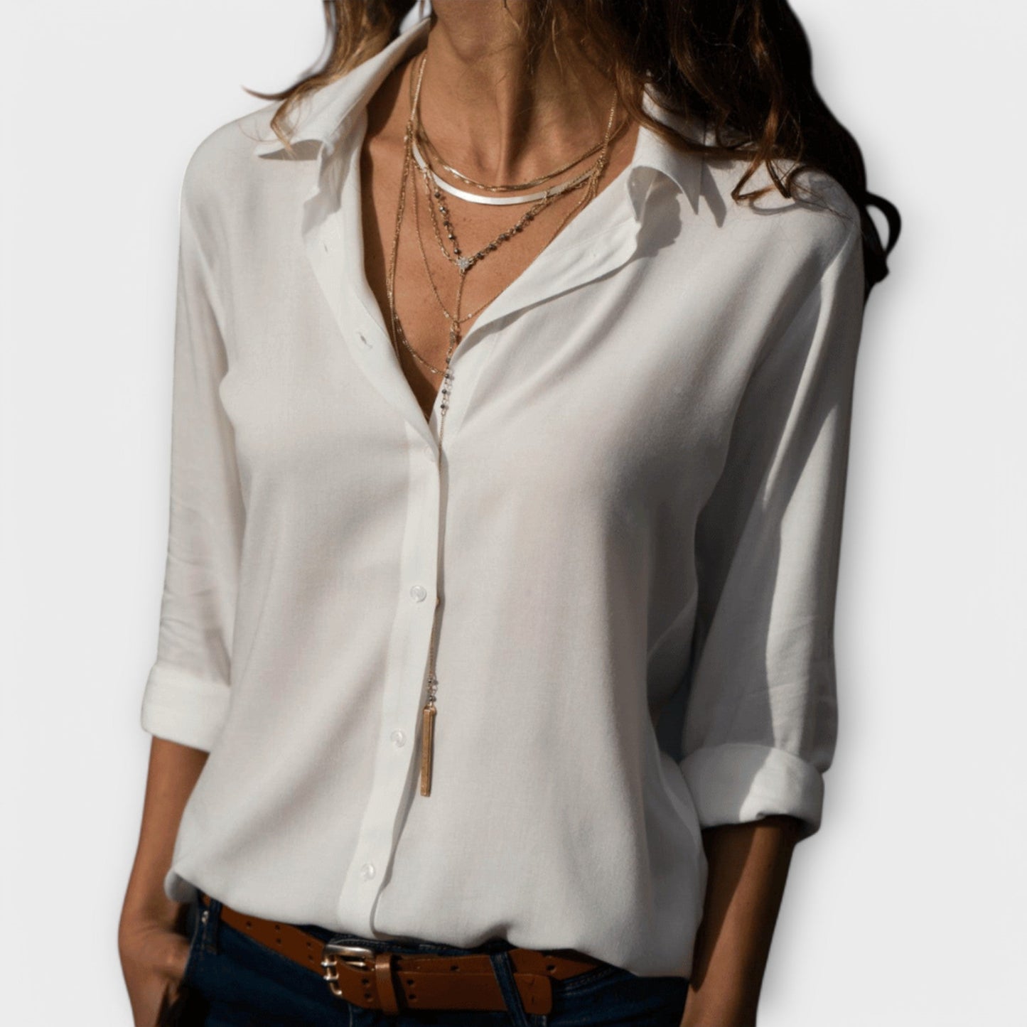 Blouse Chic pour le Bureau et les Soirées