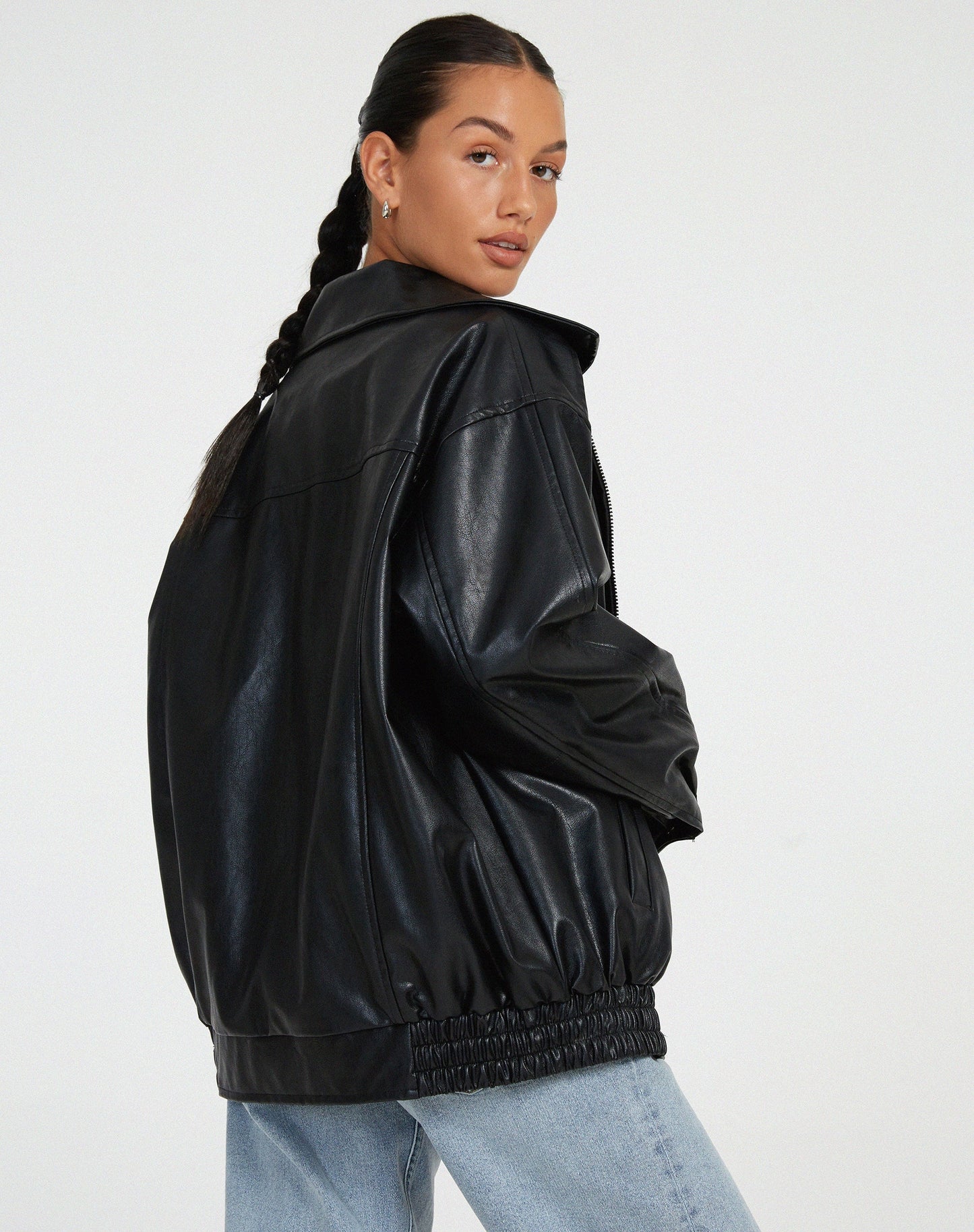 Ruby | Veste Bomber Oversize pour Femme au Style Chic