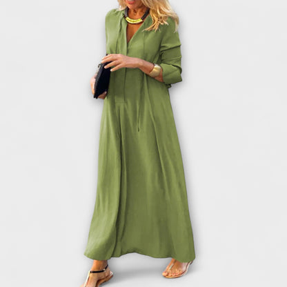 Hannalore - Robe Maxi Fluide pour Toutes Occasions