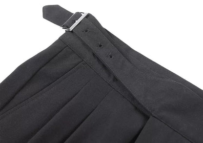 Pantalons Plissés Formels Hauts pour Hommes pour Événements