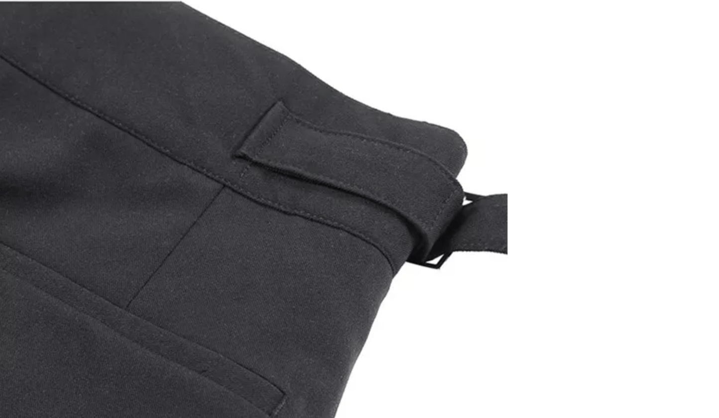 Pantalons Plissés Formels Hauts pour Hommes pour Événements