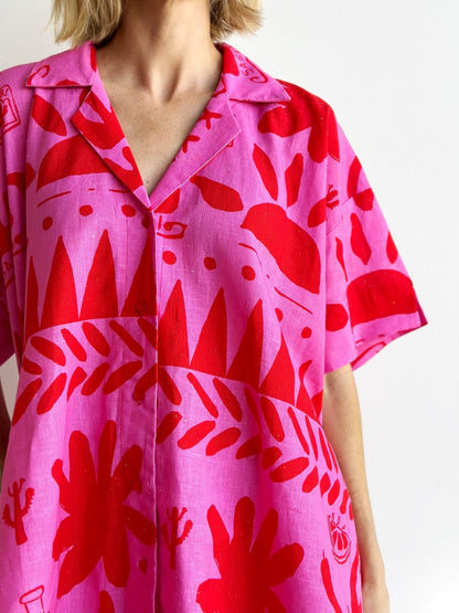 Ensemble d'Été Chic Castro pour Occasions Élégantes