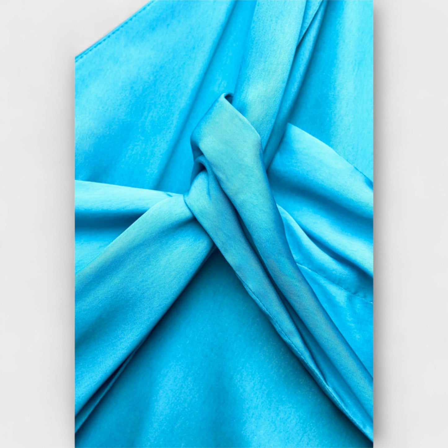 Arabella - Robe Midi Chic à Épaule Unique pour Toutes Occasions