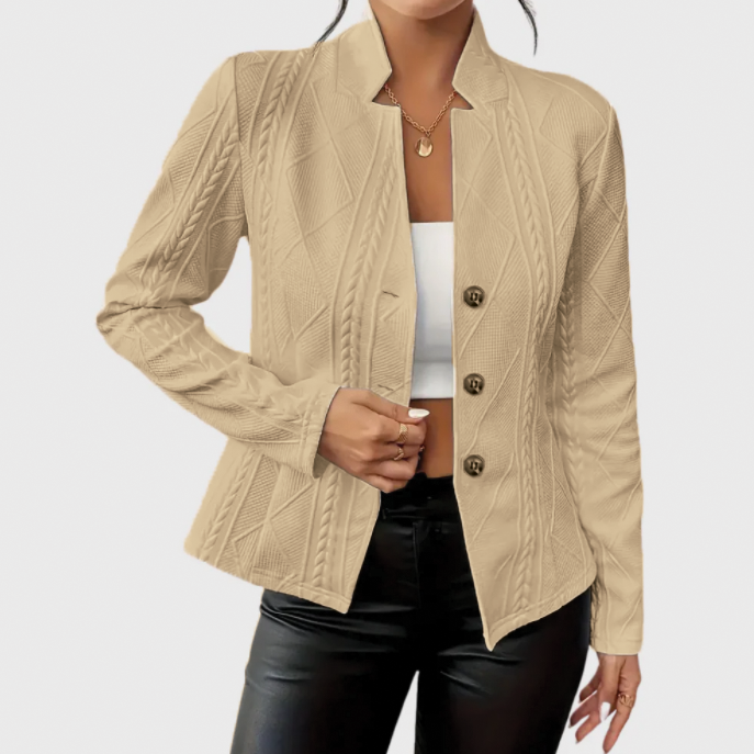 Sally - Blazer Chic pour le Bureau & les Sorties du Soir