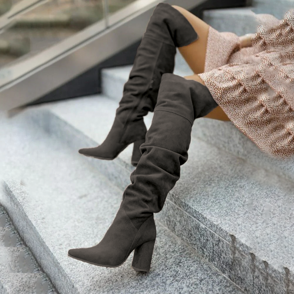 Bottes Chic Hautes pour Toutes les Occasions
