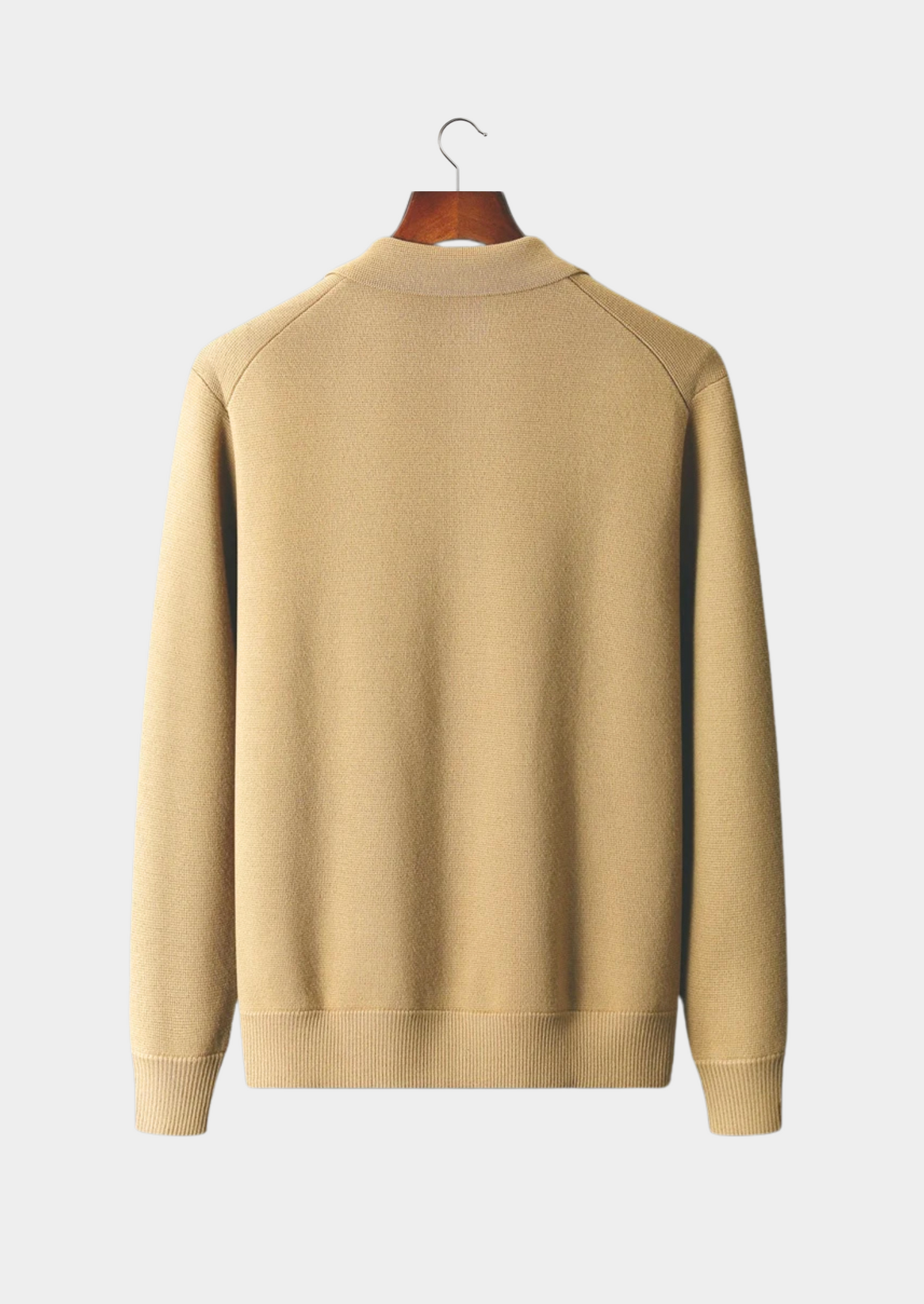 Cardigan pour hommes à boutons avec poches à rabat pour un style superposé élégant