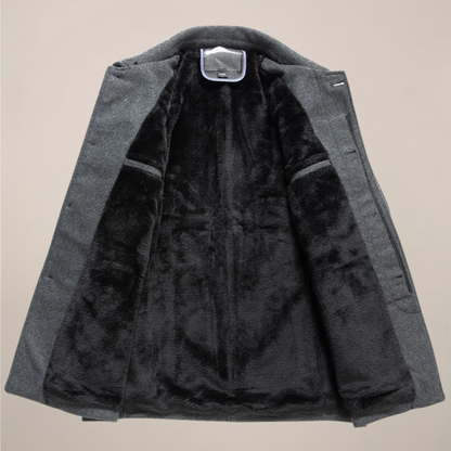 Veste à Boutons pour Hommes – Vêtements Extérieurs Élégants pour l'Automne/Hiver