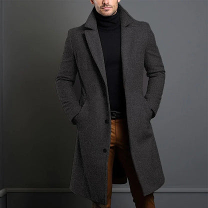 Manteau Classique pour Hommes pour Tenue Formelle Toute l'Année