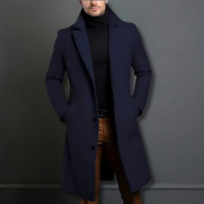 Manteau Classique pour Hommes pour Tenue Formelle Toute l'Année