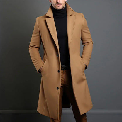 Manteau Classique pour Hommes pour Tenue Formelle Toute l'Année