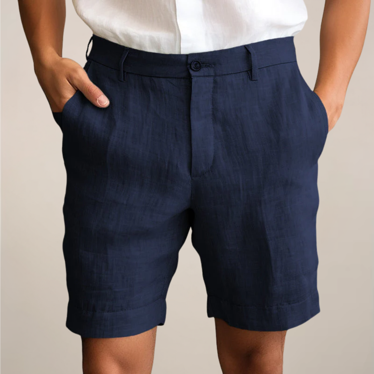 Shorts d'été pour hommes - Ceinture élastique dans des couleurs vives