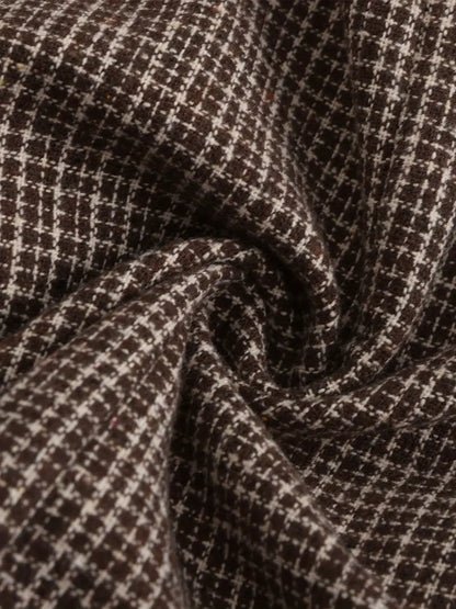 Blazer à Carreaux Slim Fit pour Hommes pour Événements Smart Casual