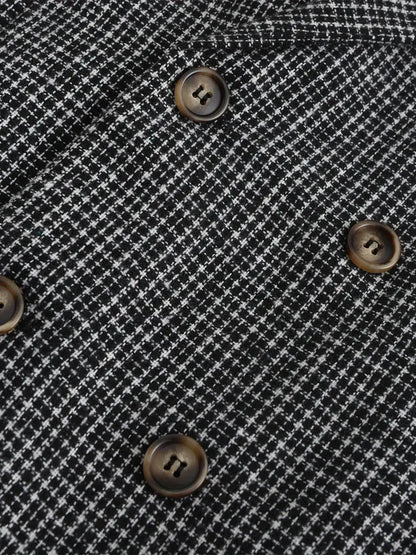 Blazer à Carreaux Slim Fit pour Hommes pour Événements Smart Casual