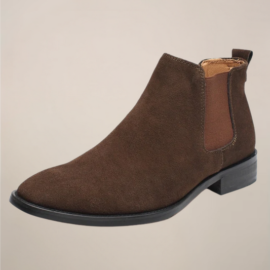 Bottines Chelsea Beige pour Hommes pour Occasions Élégantes
