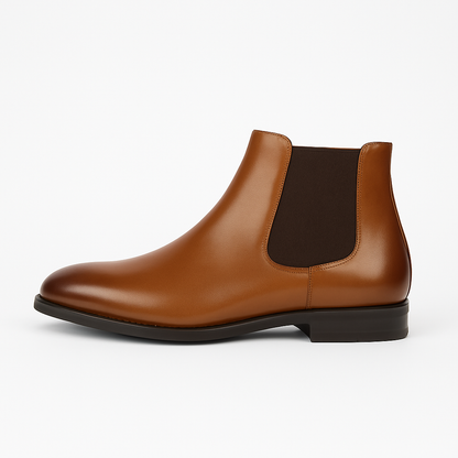 Bottines Chelsea pour Hommes à Cheville Haute pour Toutes les Occasions