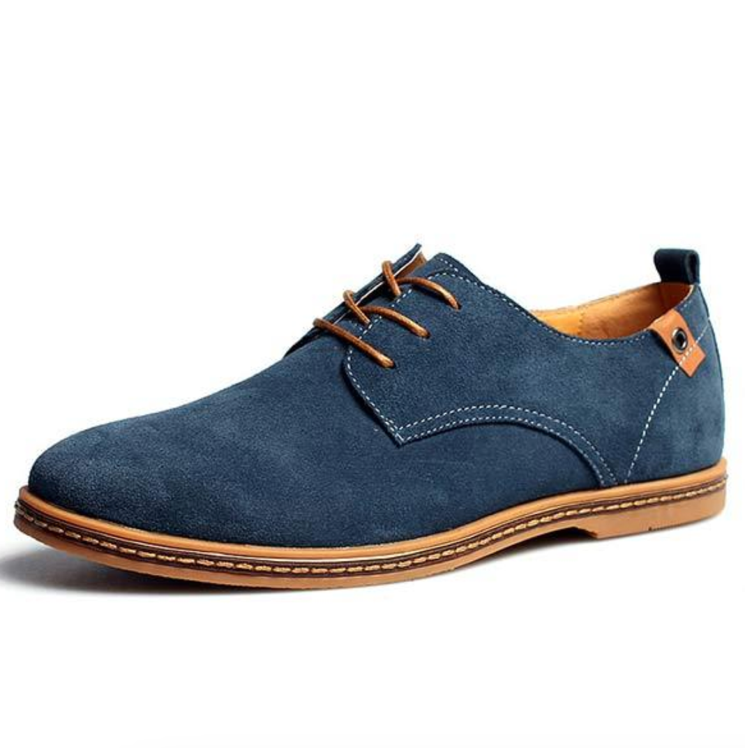 Chaussures de ville classiques à bout rond pour hommes pour événements formels