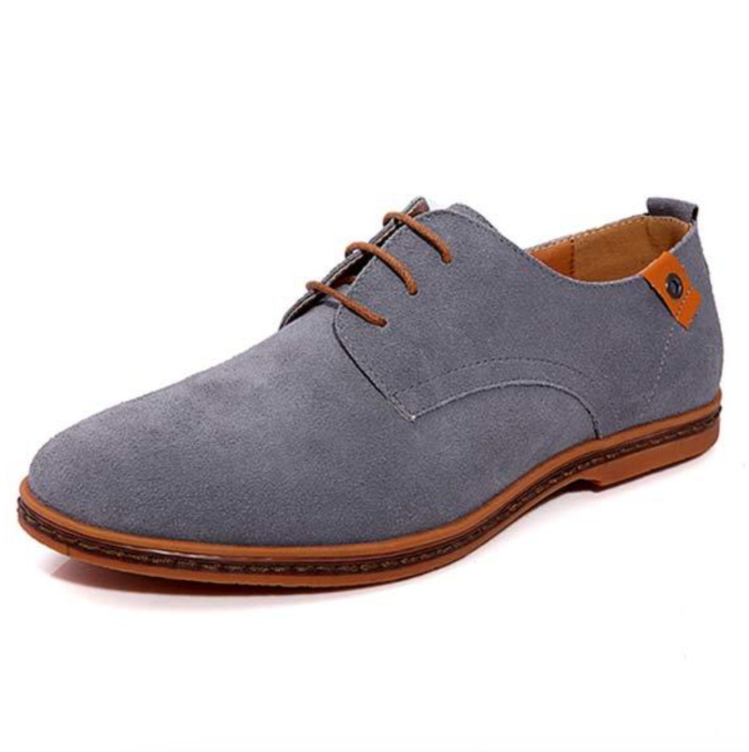 Chaussures de ville classiques à bout rond pour hommes pour événements formels