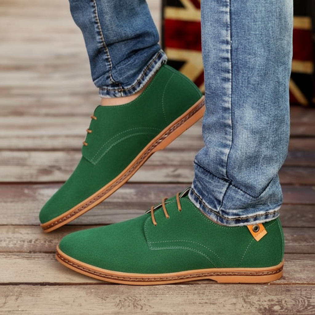 Chaussures de ville classiques à bout rond pour hommes pour événements formels