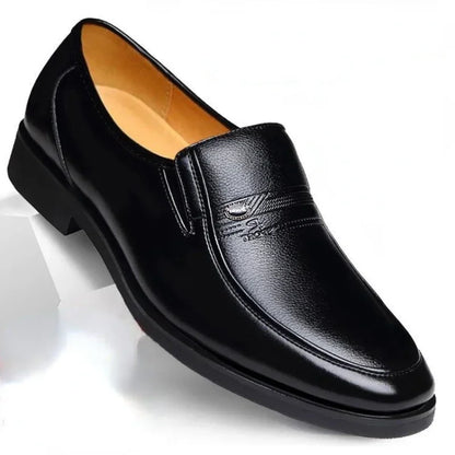 Mocassins en cuir poli pour hommes pour occasions formelles