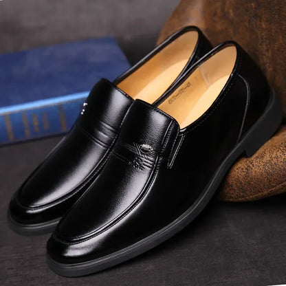 Mocassins en cuir poli pour hommes pour occasions formelles